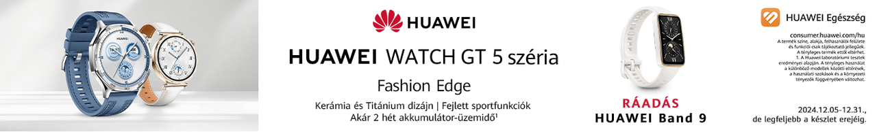 Huawei Watch GT5 ráadással