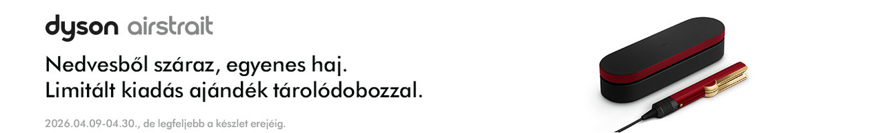 Nedvesből száraz, egyenes haj, Limitált kiadás ajándék tárolódobozzal. Ez ennyi!