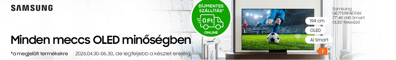 Minden meccs OLED minőségben. Ez ennyi!
