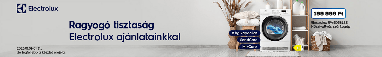 Ragyogó tisztaság Electrolux ajánlatainkkal