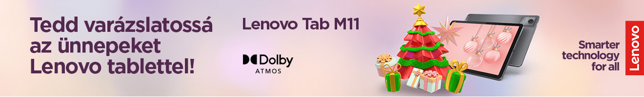 Tedd varázslatossá az ünnepeket Lenovo tablettel!