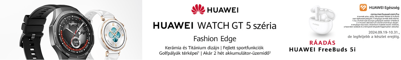 Huawei GT5 ráadással