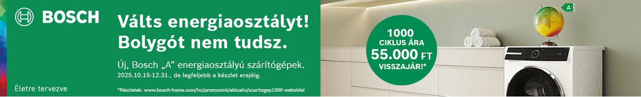 Bosch szárítógép ajánlat