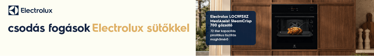 Tökéletes ízek Electrolux ajánlatainkkal. Ez ennyi!
