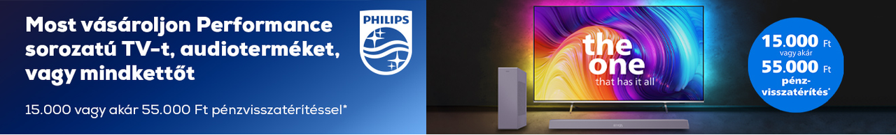 Philips Performance TV és audio termékek