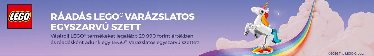 Ráadás LEGO® varázslatos egyszarvú szett
