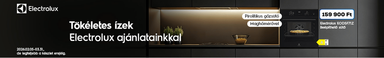 Tökéletes ízek Electrolux ajánlatainkkal. Ez ennyi!