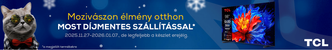 Mozivászon élmény otthon - most díjmentes szállítással*