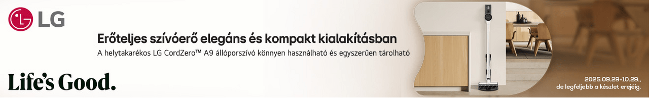 LG A9 kéziporszívó