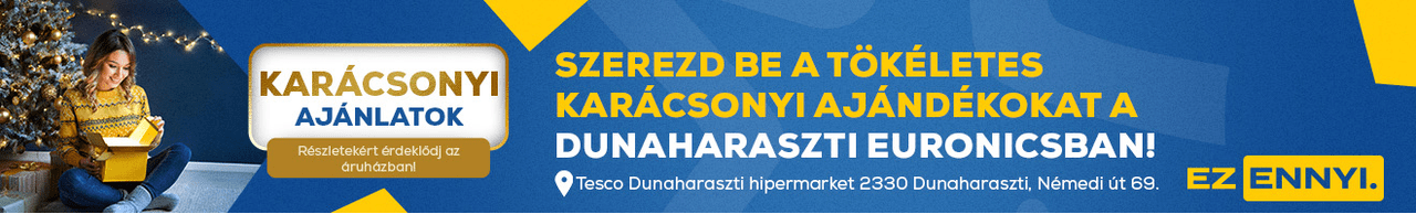 Szerezd be a tökéletes karácsonyi ajándékokat a Dunaharaszti Euronics-ban!