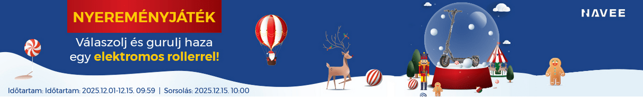 Válaszolj és gurulj haza egy elektromos rollerrel!