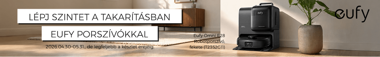 Lépj szintet a takarításban Eufy porszívókkal