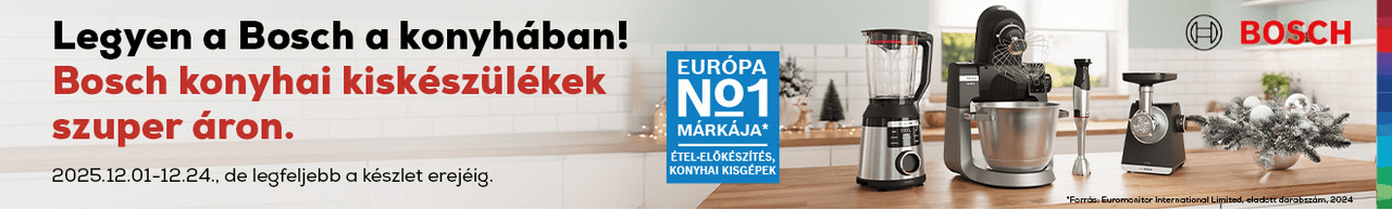 Bosch konyhai kiskészülékek szuper áron