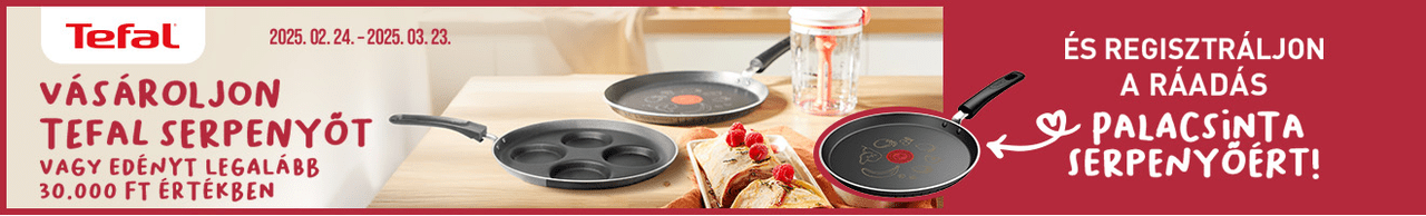 Tefal ráadás palacsintasütő