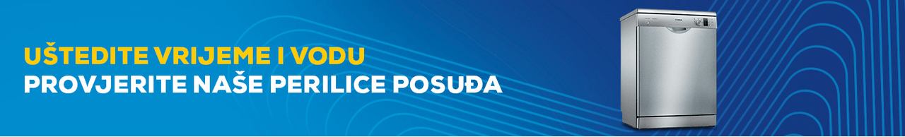 Uštedite vrijeme i vodu - provjerite naše perilice posuđa