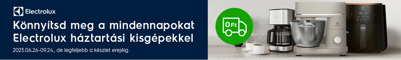 Könnyítsd meg a mindennapokat Electrolux háztartási kisgépekkel!