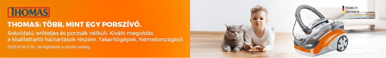 Thomas takarítógépek