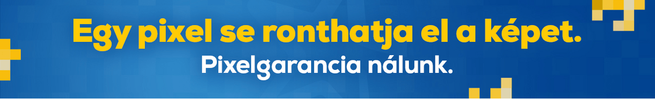 Egy pixel sem ronthatja el a képet.