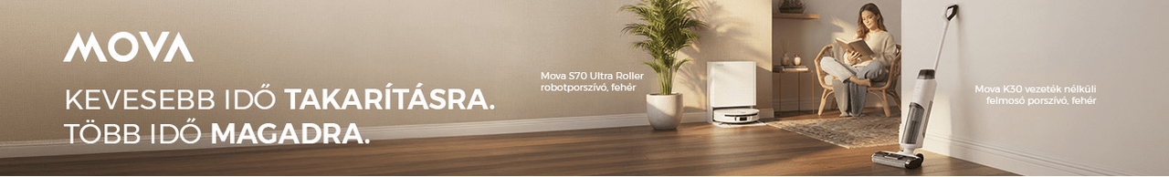 Kevesebb idő takarításra. Több idő magadra.