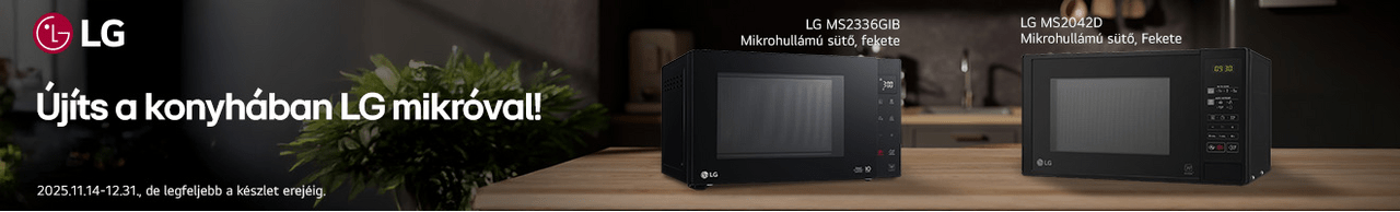 Újíts a konyhában LG mikróval!