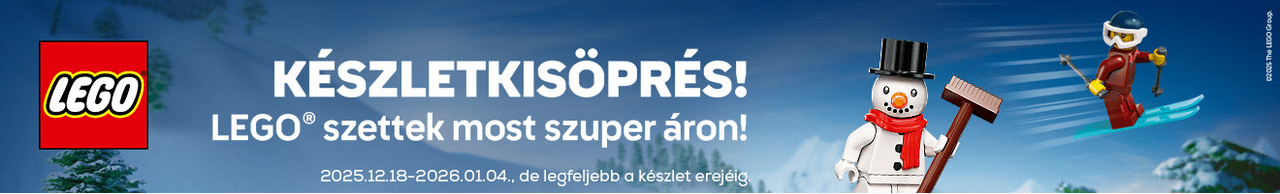 Készletkisöprés! LEGO szettek most szuper áron!