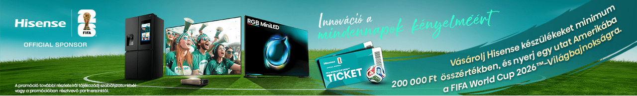 Nyerj világbajnoki futballélményt a Hisense-szel!