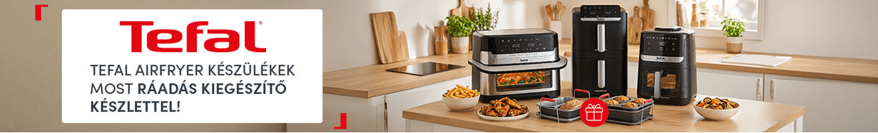Tefal aifryerek ráadással