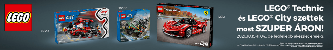 LEGO® Technik és LEGO® City szettek