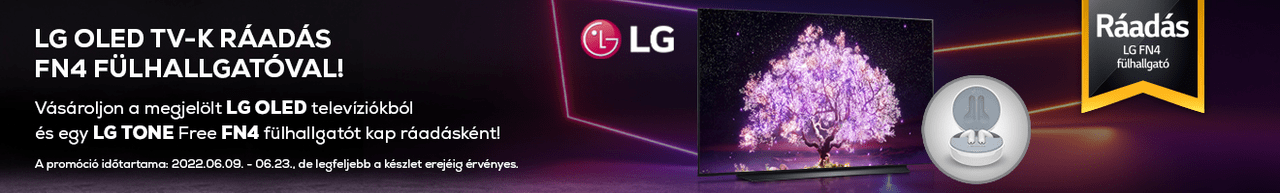 LG TV ráadás FN4 fülhallgatóval