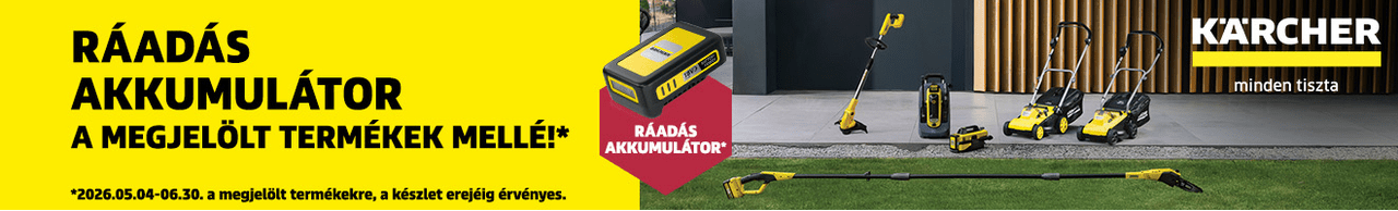 Kärcher ráadás akkumulátor