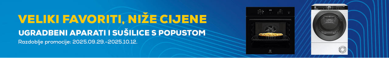 Ugradbeni aparati i sušilice s popustom
