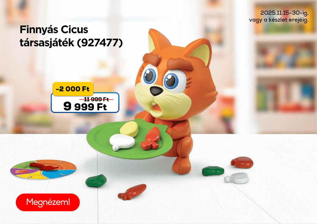 Finnyás Cicus társasjáték