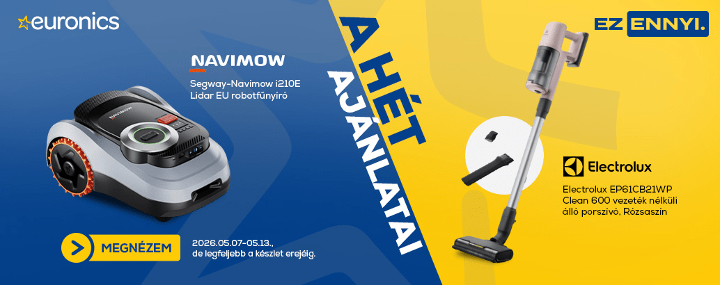 Hét ajánlatai az Euronics-nál! Ez ennyi.