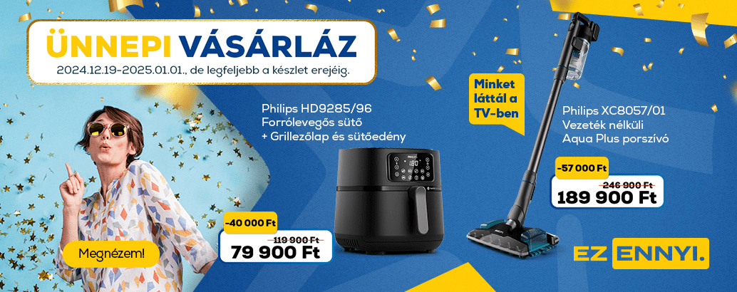 Ünnepi vásárláz az Euronics-nál!