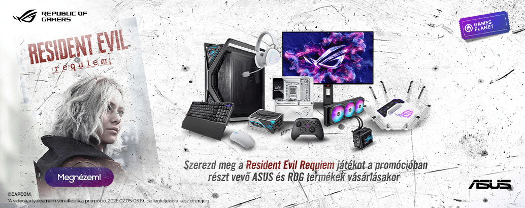 Asus termékek vásárlása és regisztrációja után ráadás ajándékkódot kap