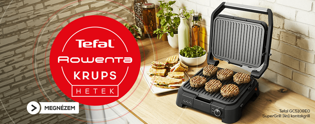 Tefal, Rowenta, Krups hetek