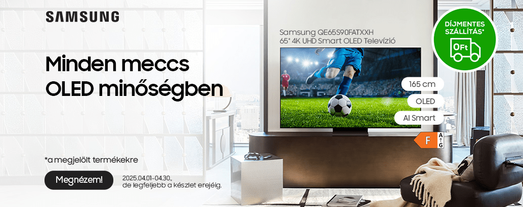 Minden meccs OLED minőségben. Ez ennyi!