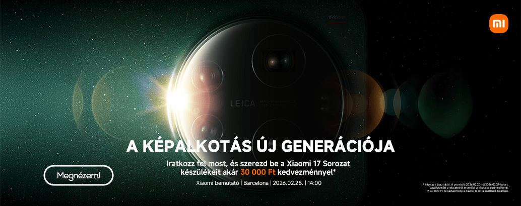 Xiaomi 17 és 17 Ultra bemutató