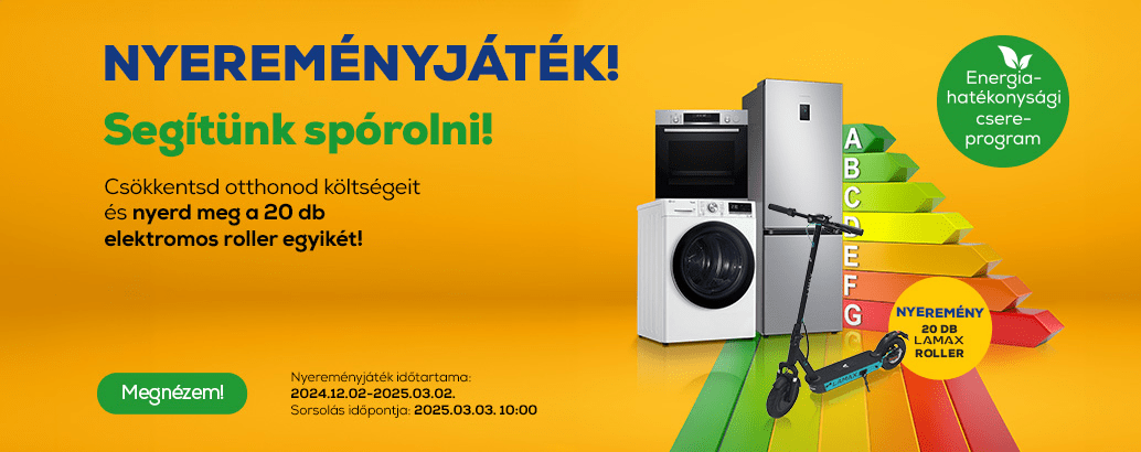 Energiahatékonyság Nyereményjáték!