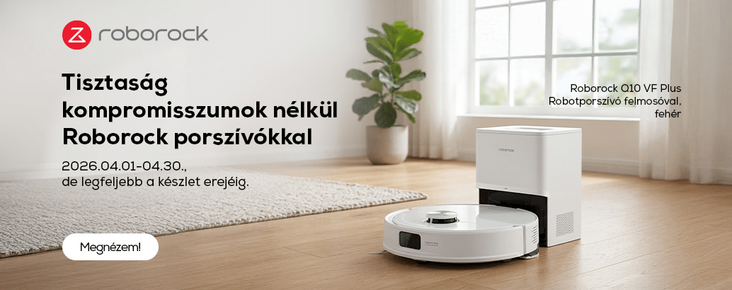 Tisztaság kompromisszumok nélkül Roborock porszívókkal