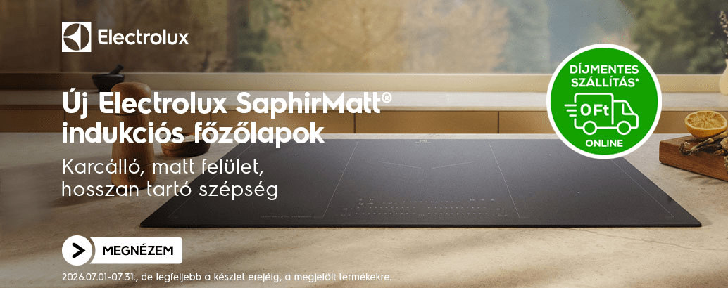 Tökéletes ízek Electrolux ajánlatainkkal. Ez ennyi!