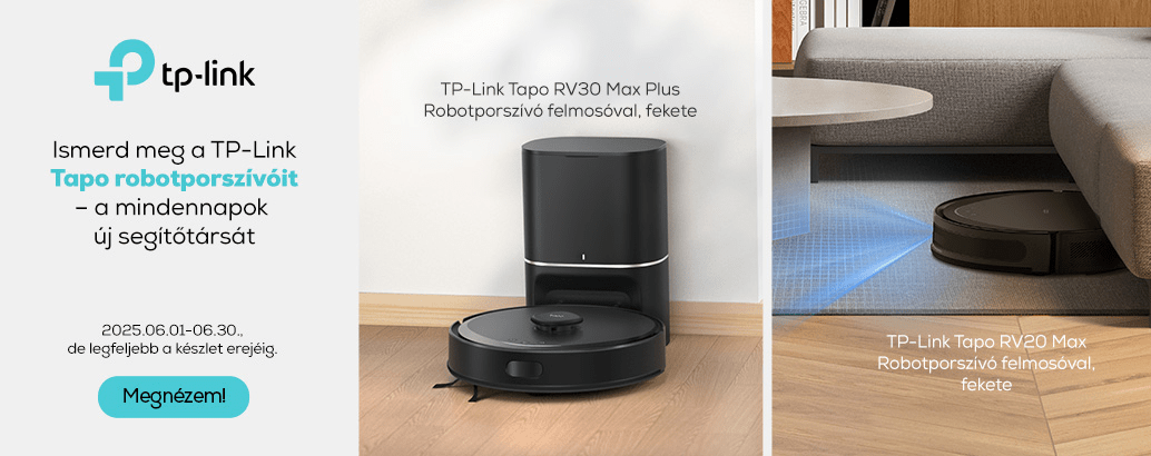 Ismerd meg a TP-Link Tapo robotporszívóit – a mindennapok új segítőtársát.