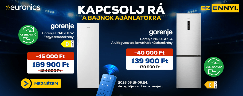 Kapcsolj rá a bajnok ajánlatokra. Ez ennyi.