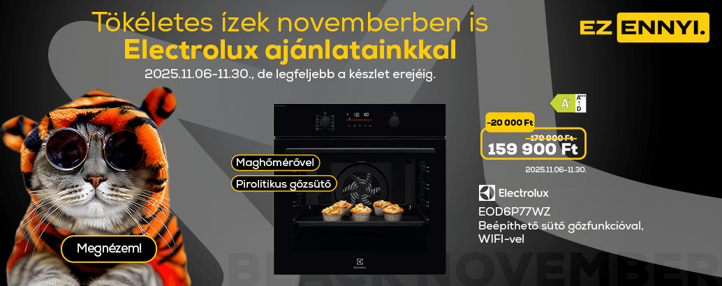 Tökéletes ízek novemberben is Electrolux ajánlatainkkal