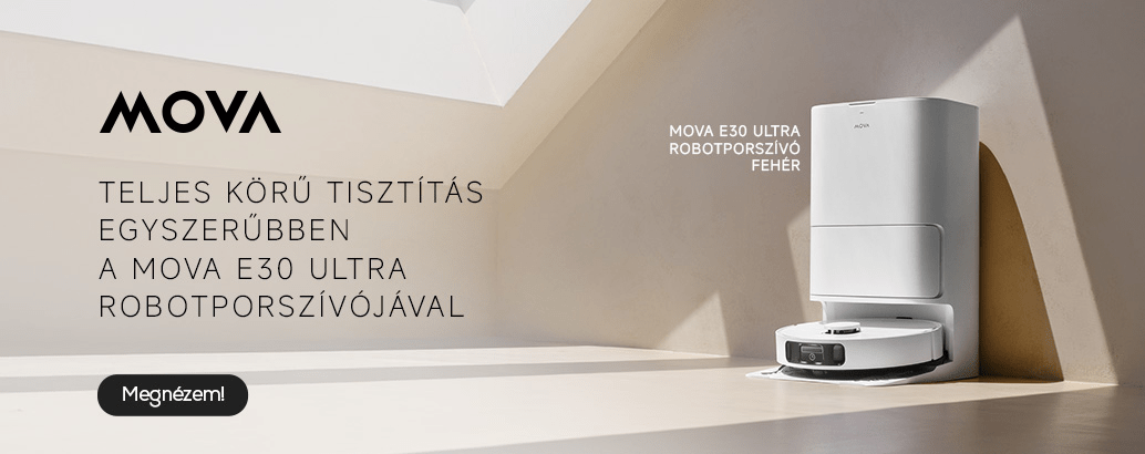 Teljes körű tisztítás egyszerűbben a Mova porszívóival