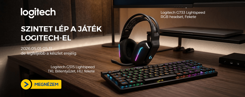 Szintet lép a játék Logitech-el