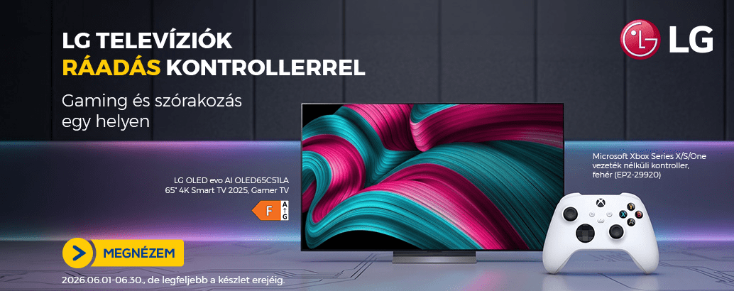 LG televíziók ráadás kontrollerrel