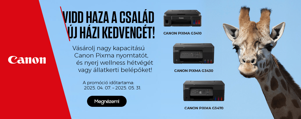 Canon nyereményjáték