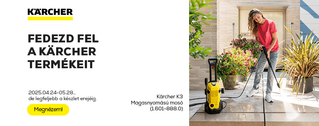 Fedezd fel a Kärcher termékeit