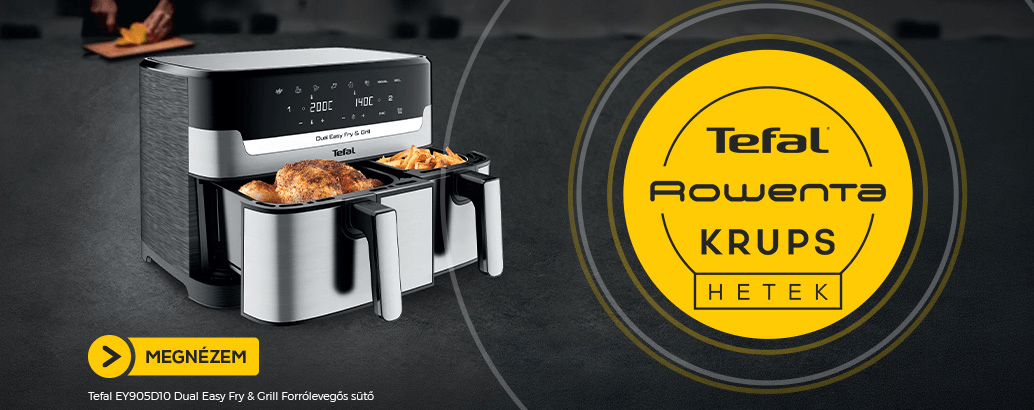 Tefal, Rowenta, Krups hetek